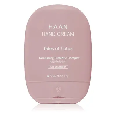 HAAN Hand Care Hand Cream rychle se vstřebávající krém na ruce s prebiotiky Tales of Lotus 50 ml