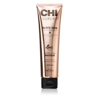 CHI Luxury Black Seed Oil Revitalizing Masque hloubková maska pro suché a poškozené vlasy 148 ml