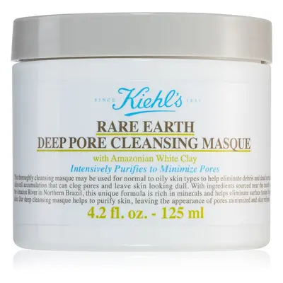 Kiehl's Rare Earth Deep Pore Cleansing Mask hloubkově čisticí maska pro zmenšení pórů 125 ml