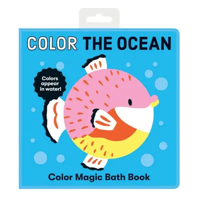 Mudpuppy Color Magic Bath Book Color The Ocean knížka do vody 0+ y 1 ks