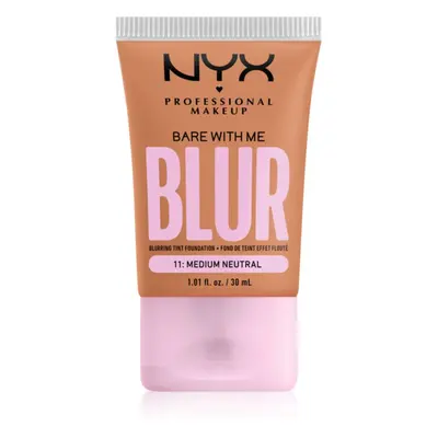 NYX Professional Makeup Bare With Me Blur Tint hydratační make-up odstín 11 Medium Neutral 30 ml