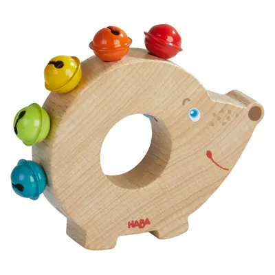 Haba Wooden Rattle Hedgehog chrastítko ze dřeva 6 m+ 1 ks