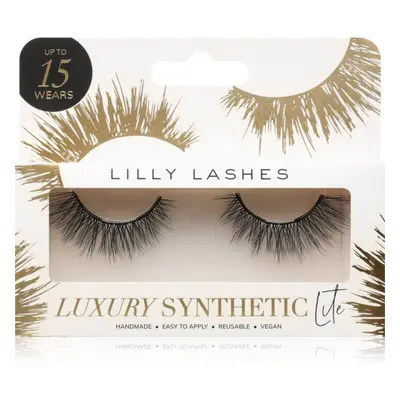 Lilly Lashes Luxury Synthetic Lite umělé řasy typ Classy 1 pár