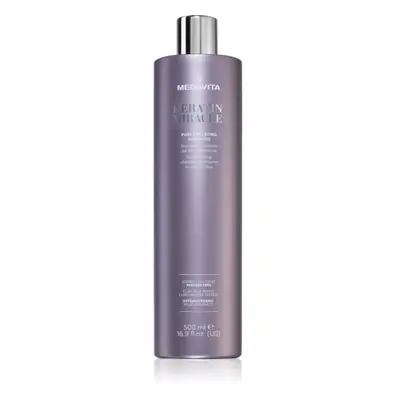 Medavita Keratin Miracle Pure Chelating Shampoo hloubkově čisticí šampon na vlasy 500 ml