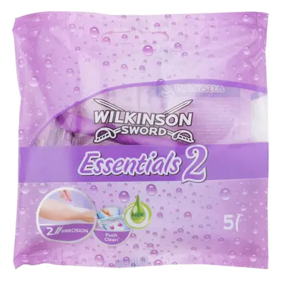 Wilkinson Sword Essentials 2 jednorázová holítka pro ženy 5 ks