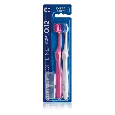 Curasept Softline 0.12 Extra Soft 2Pack zubní kartáček 2 ks