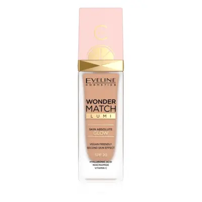 Eveline Cosmetics Wonder Match Lumi hydratační make-up s vyhlazujícím účinkem SPF 20 odstín 25 S