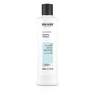 Nioxin Scalp Recovery Purifying Shampoo šampon pro řídnoucí a zplihlé vlasy proti lupům 200 ml