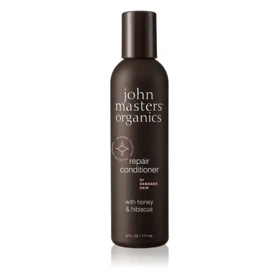 John Masters Organics Honey & Hibiscus Conditioner obnovující kondicionér pro poškozené vlasy 17