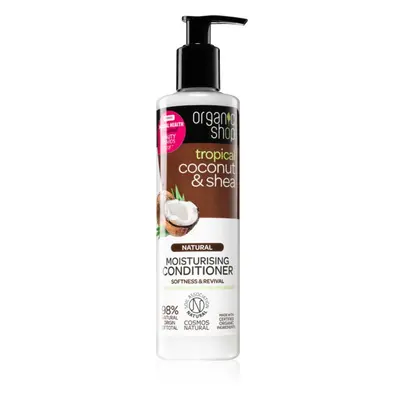 Organic Shop Natural Coconut & Shea hydratační kondicionér pro suché a poškozené vlasy 280 ml