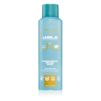 label.m Fashion Edition slaný sprej pro vlnité vlasy 200 ml