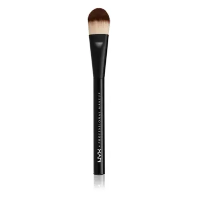 NYX Professional Makeup Pro Brush plochý štětec na make-up 1 ks