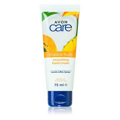 Avon Care Tropical Fruits vyhlazující krém na ruce 75 ml