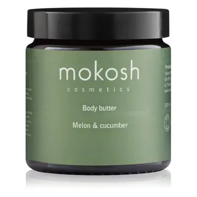 Mokosh Melon & Cucumber tělové máslo s výtažky z okurky 120 ml