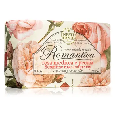 Nesti Dante Romantica Florentine Rose and Peony přírodní mýdlo 250 g