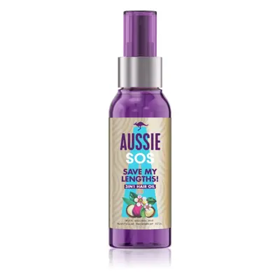 Aussie SOS Save My Lengths! 3in1 Hair Oil vyživující olej na vlasy 100 ml