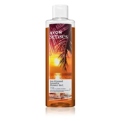 Avon Senses Sun Kissed Sunsets osvěžující sprchový gel 250 ml