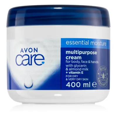 Avon Care Essential Moisture víceúčelový krém na tvář, ruce a tělo 400 ml