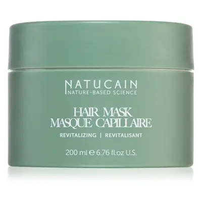 Natucain Revitalizing Hair Mask hloubkově posilující maska na vlasy pro slabé vlasy s tendencí v