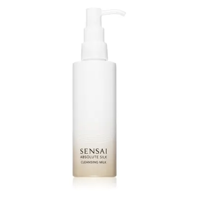 Sensai Absolute Silk Cleansing Milk čisticí a odličovací mléko na obličej 150 ml