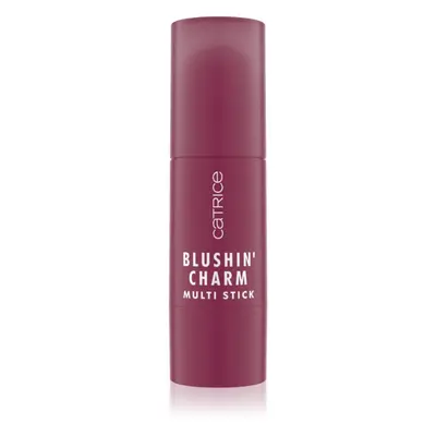 Catrice Blushin' Charm Multi Stick tvářenka s rozjasňovačem v tyčince odstín 030 Ruby Darling 5.