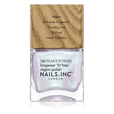 Nails Inc. Vegan Nail Polish dlouhotrvající lak na nehty odstín Eco Glow 14 ml