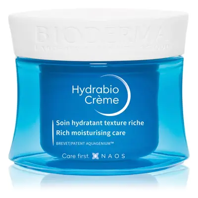 Bioderma Hydrabio Crème výživný hydratační krém pro suchou až velmi suchou citlivou pleť 50 ml