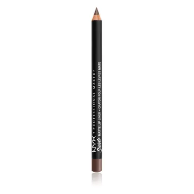 NYX Professional Makeup Suede Matte Lip Liner matná tužka na rty odstín 21 Brooklyn Thorn 1 g