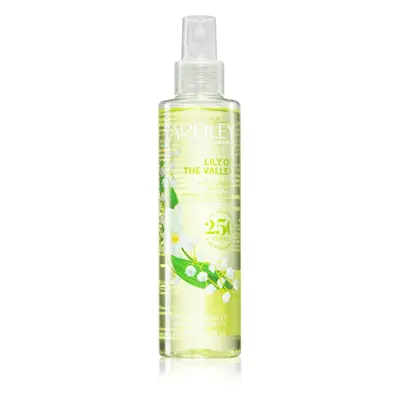 Yardley Lily Of The Valley hydratační tělový sprej pro ženy 200 ml