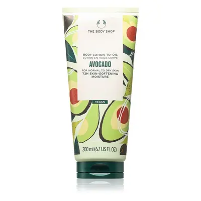 The Body Shop Avocado Body Lotion tělové mléko s avokádem 200 ml