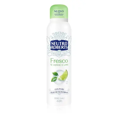 Neutro Roberts Tè Verde e Lime deodorant ve spreji s 48hodinovým účinkem 150 ml