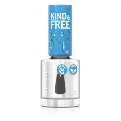 Rimmel Kind & Free vrchní lak na nehty odstín 150 Oxygen Wave 8 ml