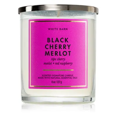 Bath & Body Works Black Cherry Merlot vonná svíčka 227 g