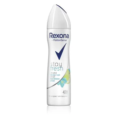 Rexona Stay Fresh Blue Poppy & Apple antiperspirant ve spreji 48h 150 ml