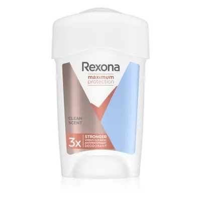 Rexona Maximum Protection Clean Scent krémový antiperspirant proti nadměrnému pocení 45 ml