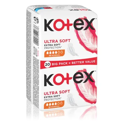 Kotex Ultra Soft Normal vložky 20 ks