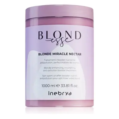 Inebrya BLONDesse Blonde Miracle Nectar hloubkově vyživující kúra pro blond vlasy 1000 ml