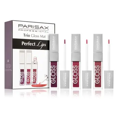 Parisax Perfect Lips Trio sada lesků na rty Mat