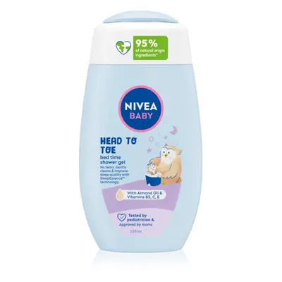 NIVEA BABY Bed Time sprchový gel na tělo a vlasy 200 ml