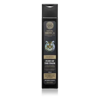 Natura Siberica For Men Only energizující šampon na vlasy a tělo 250 ml