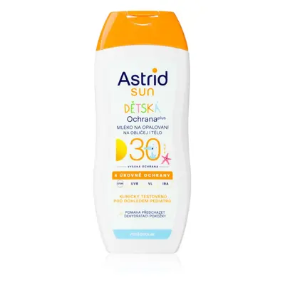 Astrid Sun dětské mléko na opalování SPF 30 na obličej a tělo 200 ml