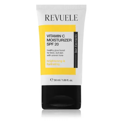 Revuele Vitamin C Moisturizer SPF 20 hydratační a rozjasňující pleťový krém SPF 20 50 ml