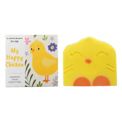 Almara Soap For Kids My Happy Chicken ručně vyráběné mýdlo pro děti 100 g