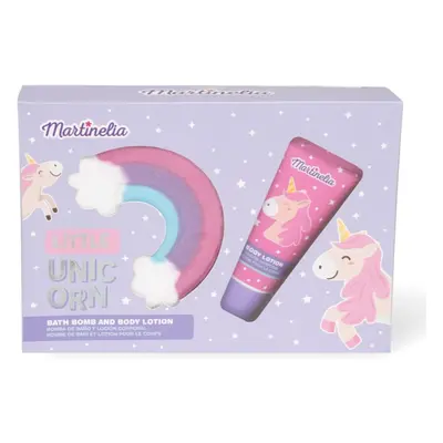 Martinelia Little Unicorn Bath Bomb & Body Lotion dárková sada pro děti