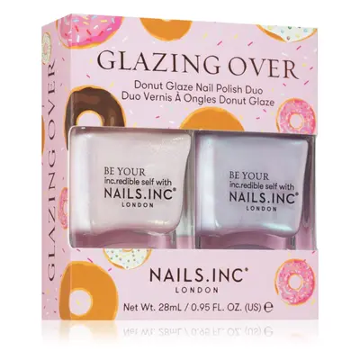 Nails Inc. Glazing Over Donut Glaze sada laků na nehty