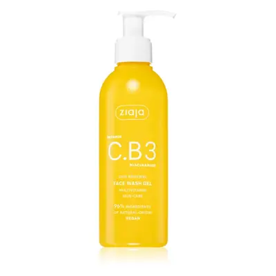 Ziaja Vitamin C.B3 Niacinamide čisticí gel na obličej 190 ml