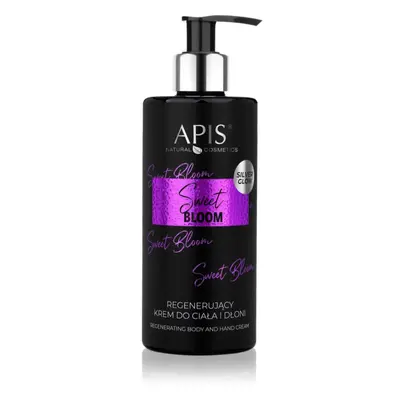 Apis Natural Cosmetics Sweet Bloom regenerační krém na ruce a tělo 300 ml