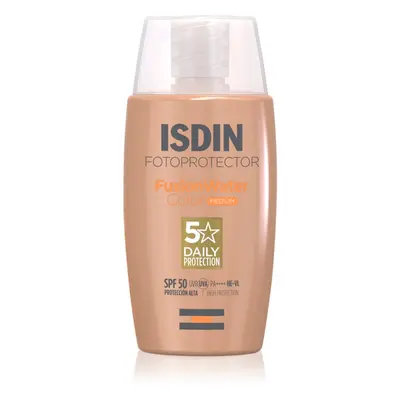 ISDIN Fotoprotector FusionWater ochranný tónovaný fluid na obličej SPF 50 50 ml