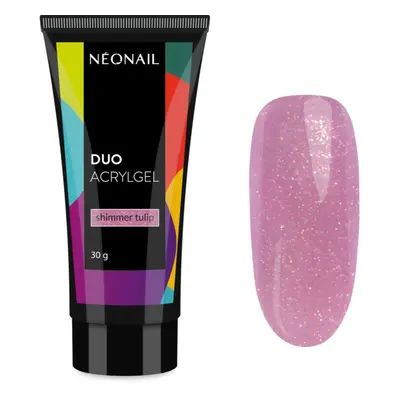 NEONAIL Duo Acrylgel Shimmer Tulip gel pro modeláž nehtů 30 g