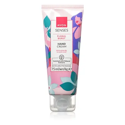 Avon Senses Floral Burst krém na ruce 75 ml